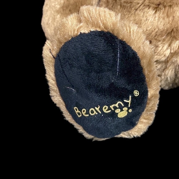 build-a-bear Bearamy Bear with red scarf super soft plush - Picture 2 of 6
